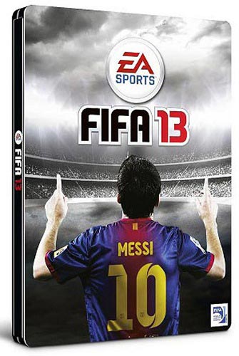 jogo ps3 Fifa 13 capa Messi