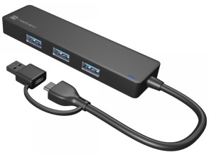 Comprar HUB Natec Mayfly 4 portos (USB 3.0) HUB Natec Mayfly 4 portos (USB 3.0)