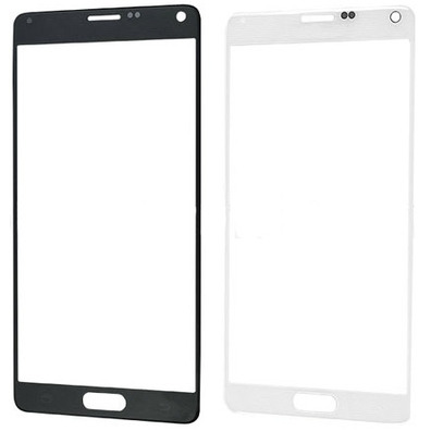 Cristal frontal para Samsung Galaxy Note 4 Branco