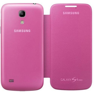 Funda tipo libro para Samsung Galaxy S4 Mini Pink