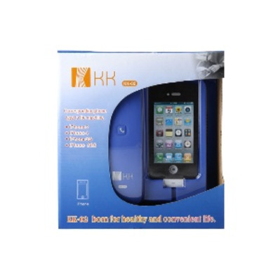 Durable Phone Stand for iPhone4/4S (Blue)