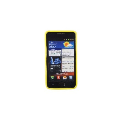 Carcaça TPU para Samsung Galaxy S II (Amarelo)