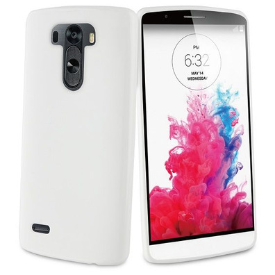 Funda Minigel LG G3 Muvit Branco