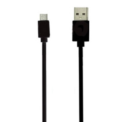 Cabo de recarga USB-MicroUSB Universal Preto