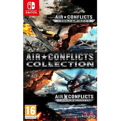 Air Conflitos Collection 2 em 1 (Guerras Secretas + Transportadoras do Pacífico) Switch