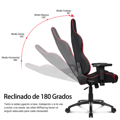 Akracing cadeira gaming core séries sx vermelho