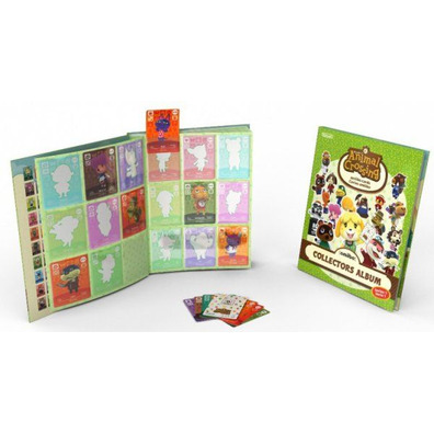 ALBUM ANIMAL CROSSING   3 CARTÕES AMiiBO (SÉRIE 1)