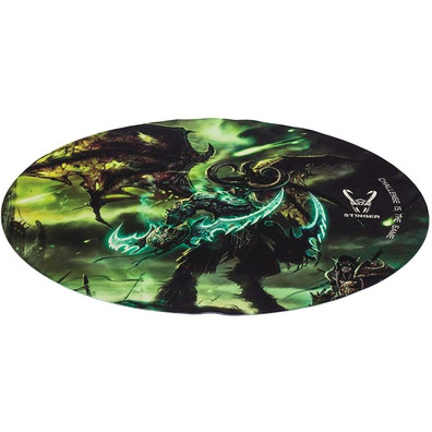 Tapete Gaming Woxter Stinger Floorpad illidan Verde