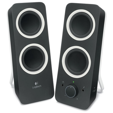 Altavoces 2,0 Logitech Z200 Negro