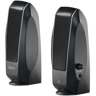 Altavoces Logitech S120 2,0 Negro