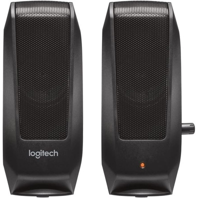 Altavoces Logitech S120 2,0 Negro