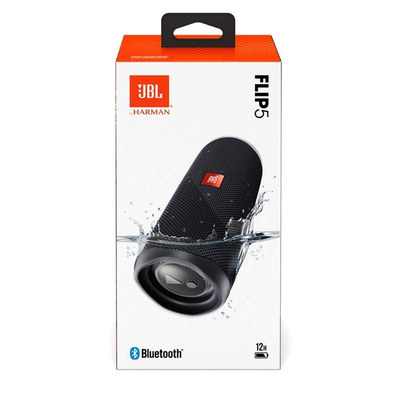 Altavoz Bluetooth JBL Flip 5 Preto 20W RMS