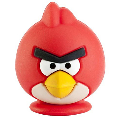 Memória USB Angry Birds Vermelha 4 Gb