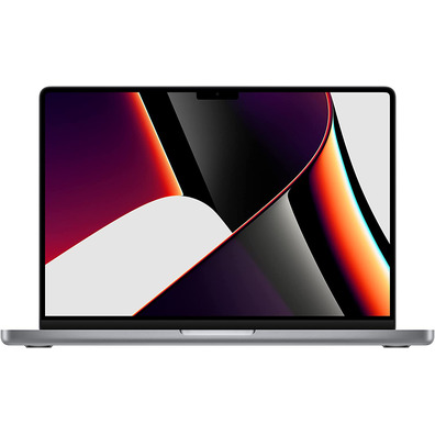 Apple Macbook Pro 14 " /M1 Pro 10-Core CPU/16GB/1TB SSD/16-Core GPU Gris Brilho