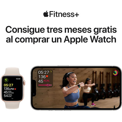 Apple Watch SE 2021 GPS 40 mm Caja de Aluminio Gris despor/ Correa Deportiva Negro Medianoche