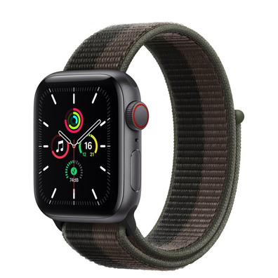 Apple Watch SE 2021 GPS/Cellular 40mm Gris Correio Correa Loop Deportiva Tornado Gris