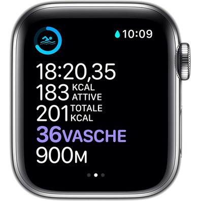 Apple Watch Series 6 GPS + Cela 40mm Acero Inoxidável