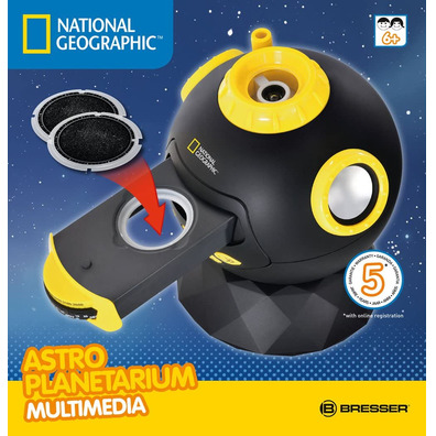 Astro Planetario Multimídia Bresser National Geographic