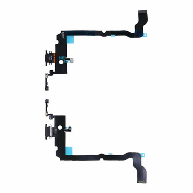 Áudio Dock Conector Flex - iPhone XS Max Preto