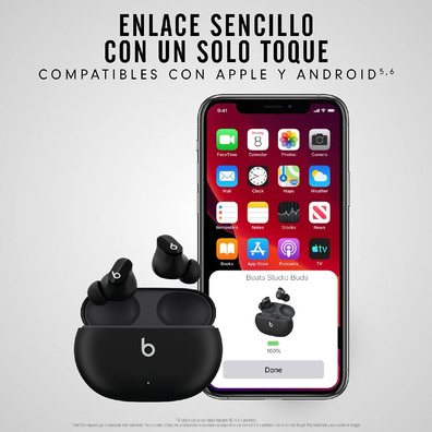 Auriculares Bate Estúdio Buds Negro