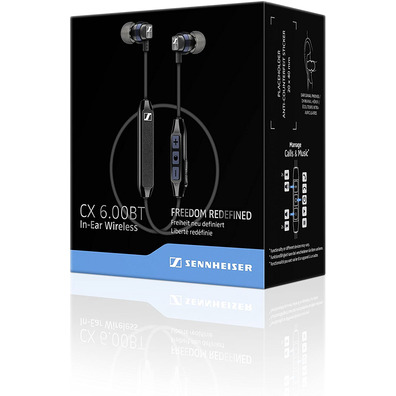 Auriculares Bluetooth Sennheiser CX 6,00 BT