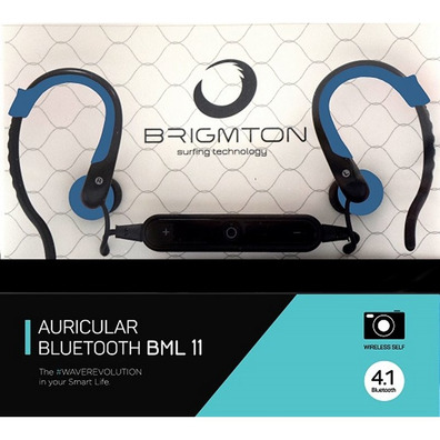 Fones Bluetooth Brigmton Azul