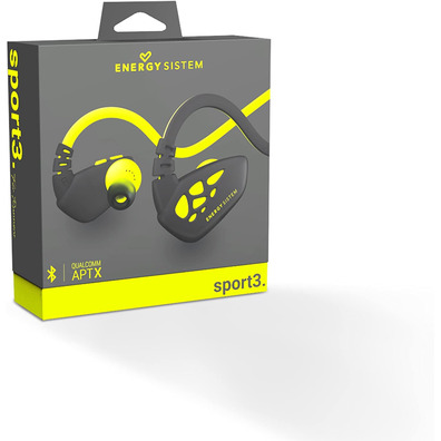 Auriculares Deportivo Energia Sistem Sport 3 Amarelo BT