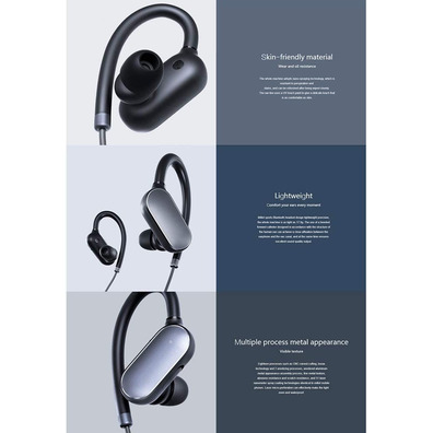 Auriculares Deportivo Inalámbricos Xiaomi Mi Sports Black 15235 Negro