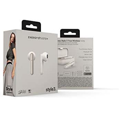 Auriculares In-Ear Energy Sistem Style 3 True Marfil