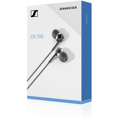 Fones de ouvido in-Ear Sennheiser CX 100 Preto