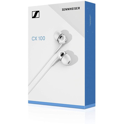 Fones de ouvido in-Ear Sennheiser CX100 Branco