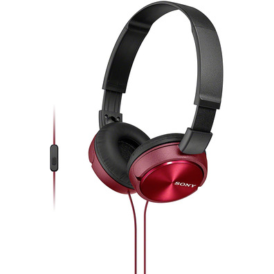 Auriculares SONY MDRZX310APR Rojo