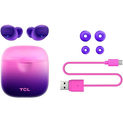 Auriculares TCL SOCL500TW Sunrise Roxo