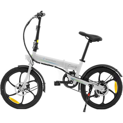 Carro Eléctrica SmartGyro Ebike Crosscity Blanca