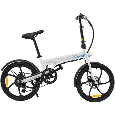 Carro Eléctrica SmartGyro Ebike Crosscity Blanca