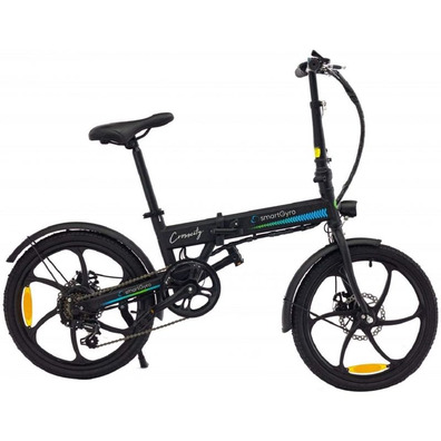 Moto Eléctrica SmartGyro Ebike Crosscity Negro