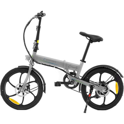 Moto Eléctrica SmartGyro Ebike Crosscity Plata