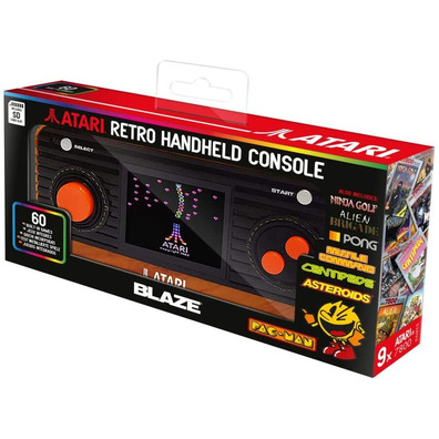 Blaze Atari Retro Handheld Pacman Edition (51 Juegos)