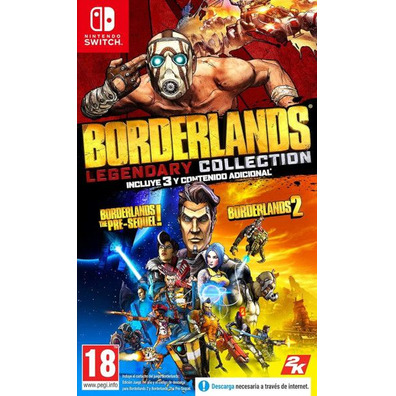 Coleção Lendária Borderlands (Code in a Box)