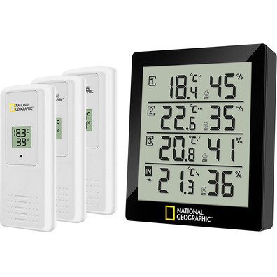 Bresser Estación Meteo National Geographic Termómetro / Higrômetro