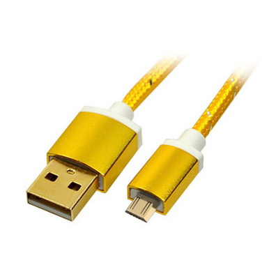 Cabo Recarga de alumínio USB-Micro USB