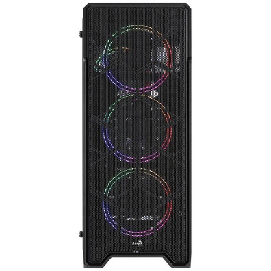 Caja Gaming Semitorre Aerocool Minério Saturno ATX