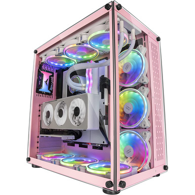 Caja Mars Gaming MCV XXL ATX Pink