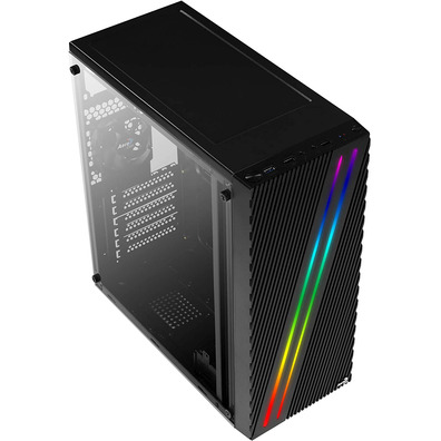 Caja Semitorre Aerocool Streak Black