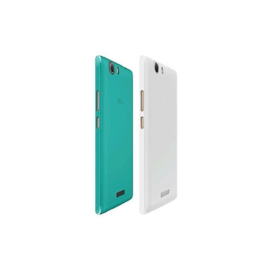 Pack 2 carcaças Wiko Ridge 4G (Branco + Turquesa)