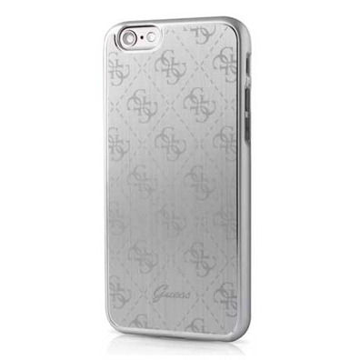 Carcasa Metálica Plata Apple iPhone 6/6s Plus Guess