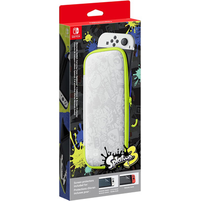 Carregando Caso (Funda + Protector LCD) Splatoon 3