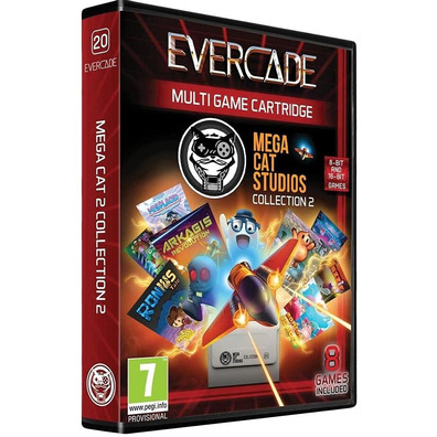 Acervo Cho Evercade Mega Cat Studios Collection 2