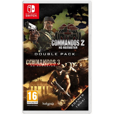 Comandos 2 + Comandos 3 HD Remaster Duplo Pack Switch