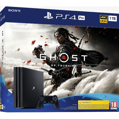 Console Playstation 4 Pro (1TB)   Ghost of Tsushima